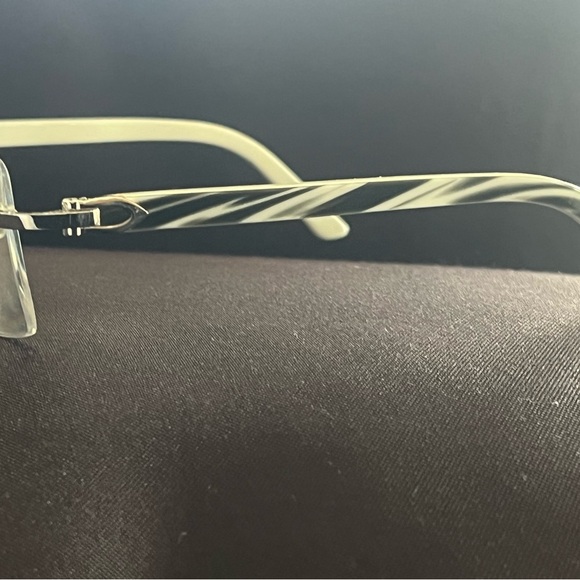 Cartier Women's Glasses in Cream - Picture 3 of 11